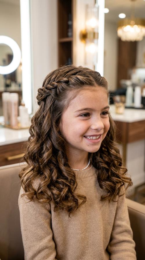 Twisted Crown Half-Up