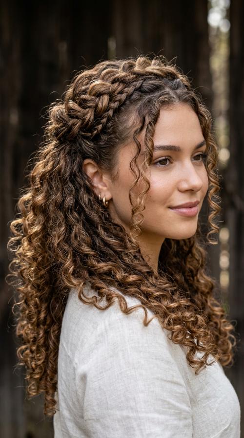 Twisted Crown Halo