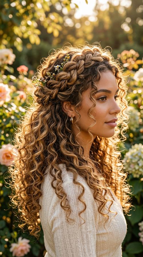 Twisted Halo Crown