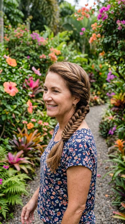 Twisted Side Braid