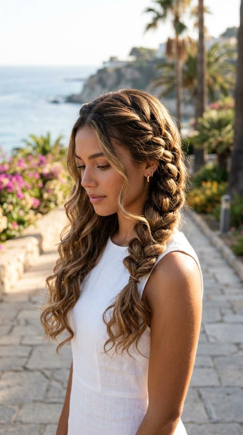 Twisted Side Braid