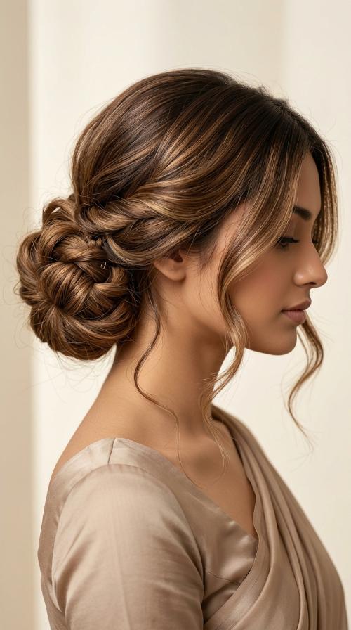 Twisted Side Bun