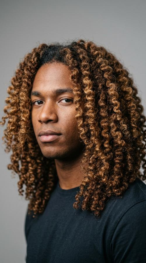 Twisted Sponge Curls for Coarse Hair (Type 4B)