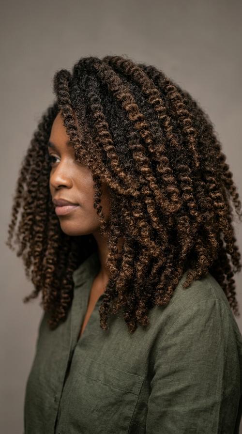 Two-Strand Twist Out