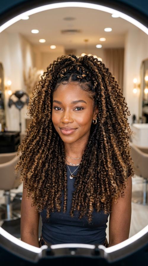 Two-Strand Twist Out