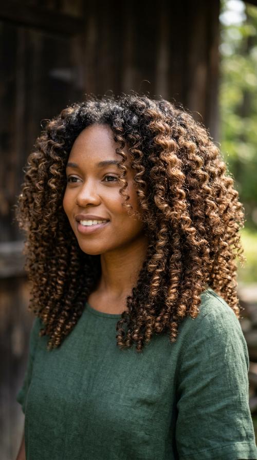 Type 4B Bantu Knot-Out