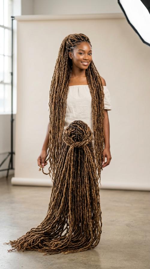 Ultra-Long Floor Locs