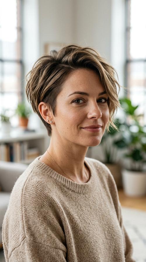 Undercut Pixie Bob