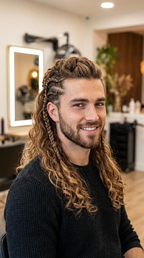 Viking Inspired Braids