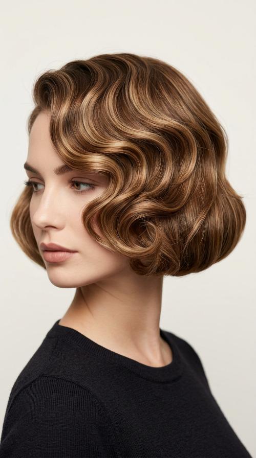 Vintage Finger Waves