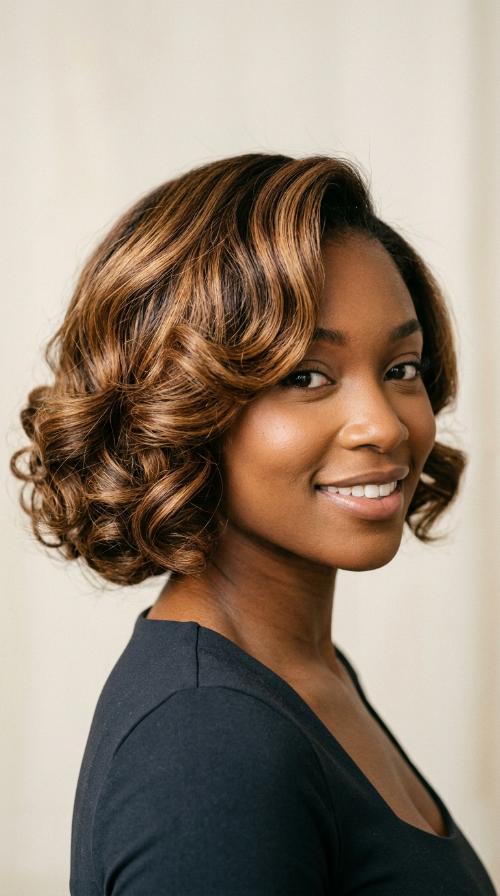 Vintage Pin-Curl Bob
