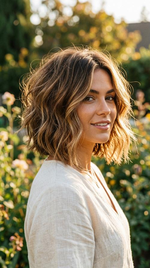 Voluminous A-Line Bob
