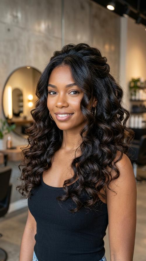 Voluminous Curls