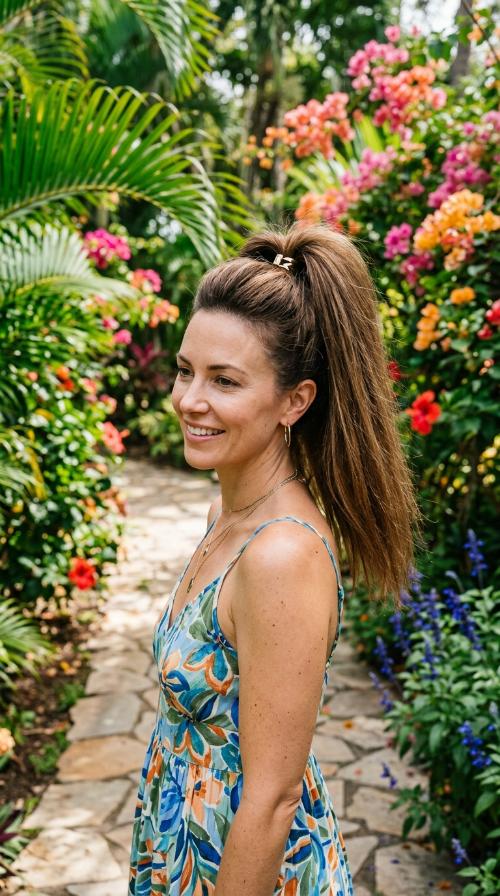 Voluminous High Ponytail