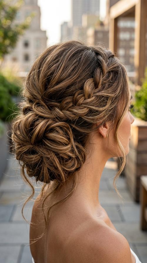 Voluminous Messy Chignon