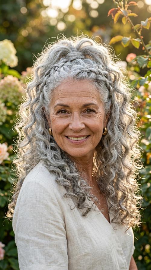 Voluminous Natural Curls