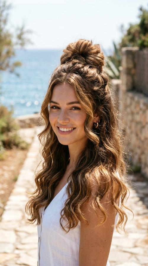 Voluminous Top Knot
