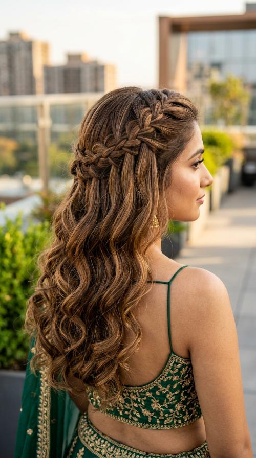 Waterfall Braid Detail