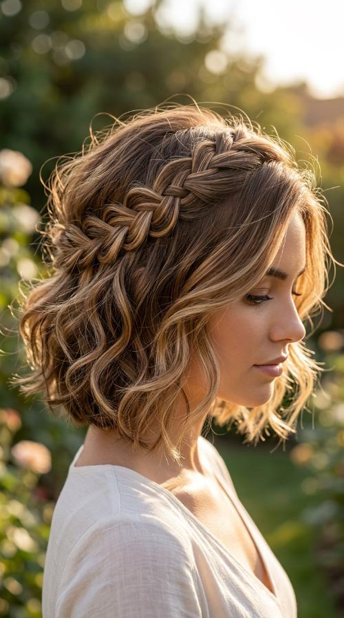 Waterfall Braid for Shorter Lengths
