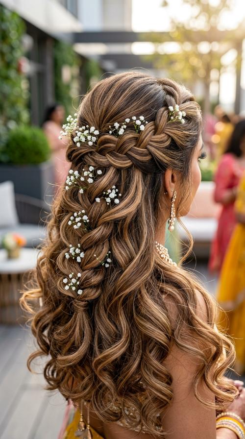 Waterfall Braid with Gyp