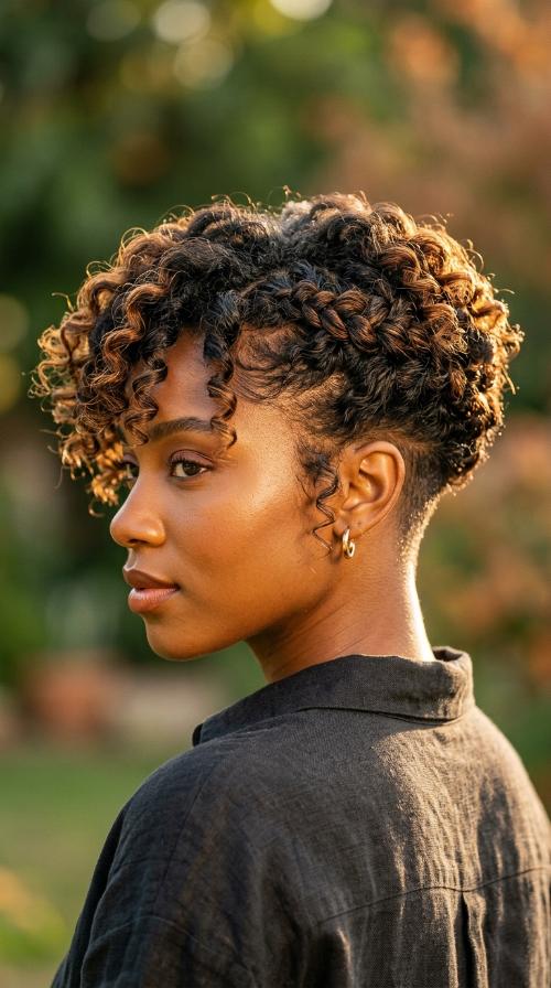 Waves with Shaved Nape