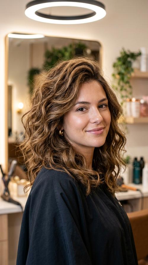 Wavy Texture Lob