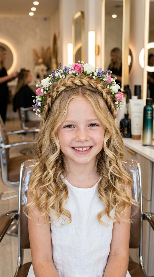 Whimsical Flower Halo
