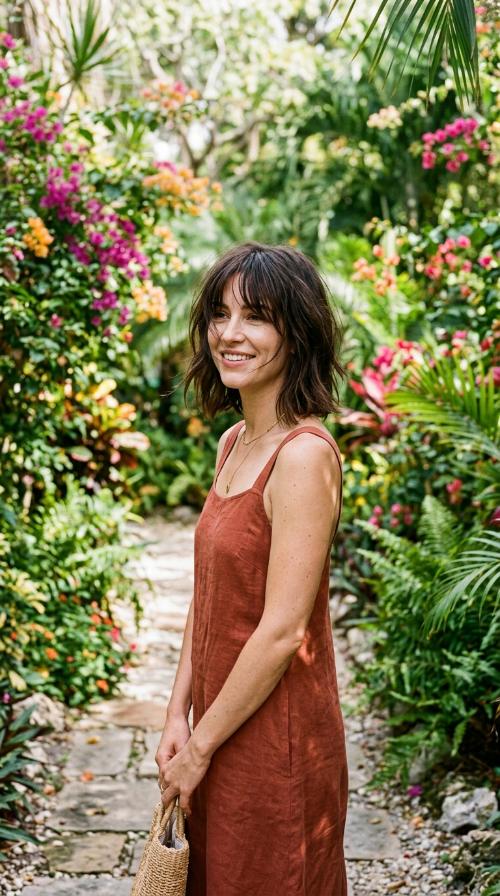 Wispy Bangs with Bob