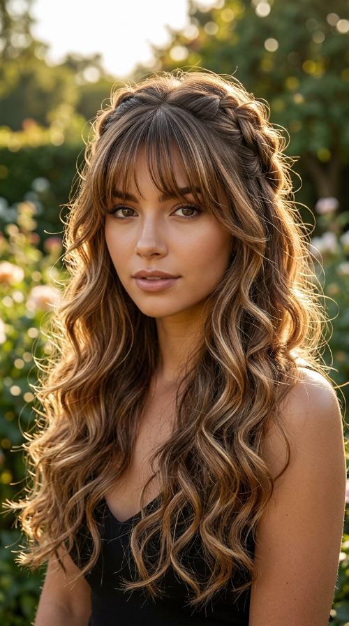 Wispy Brow-Skimming Bangs