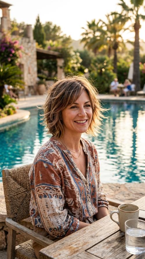 Wispy Chin-Length Layers