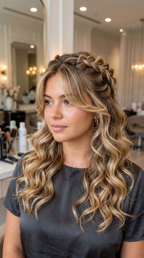 Wispy Curtain Bangs