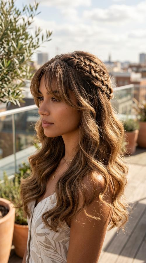 Wispy Curtain Bangs