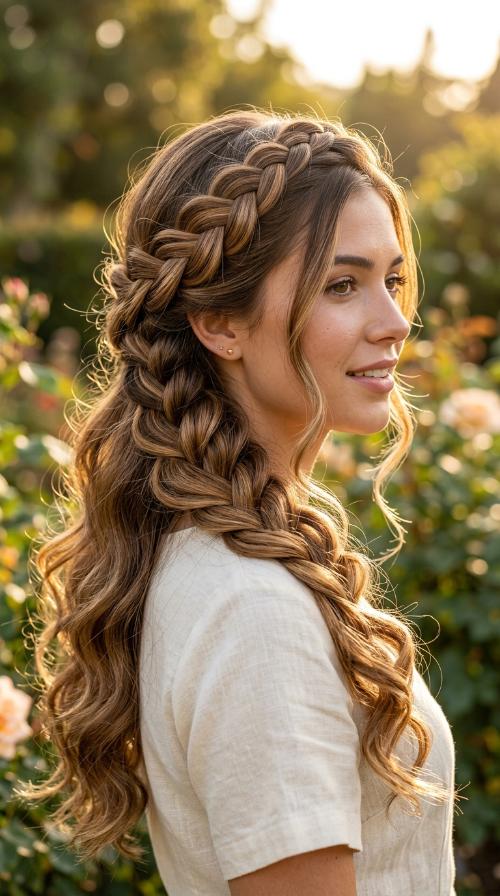 Wrap-Around French Braid