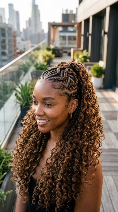 Zig-Zag Cornrows