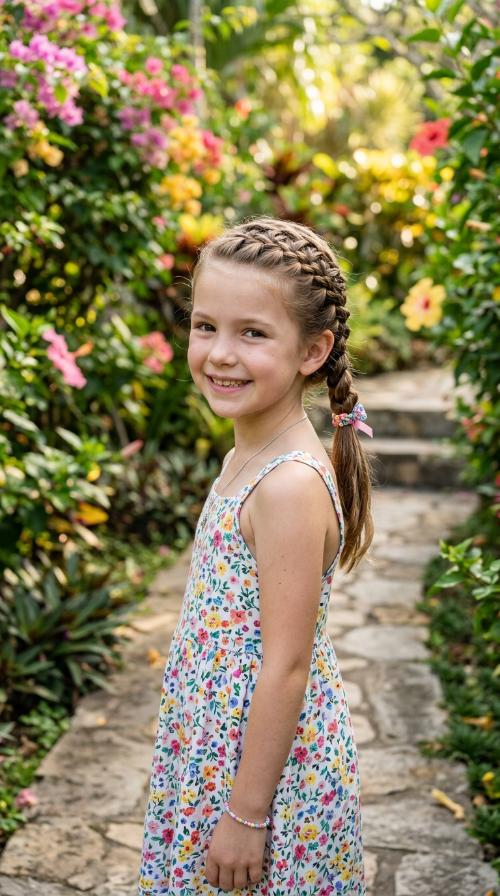 Zig-Zag French Braid