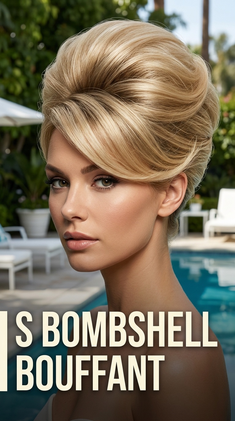 1960s Bombshell Bouffant