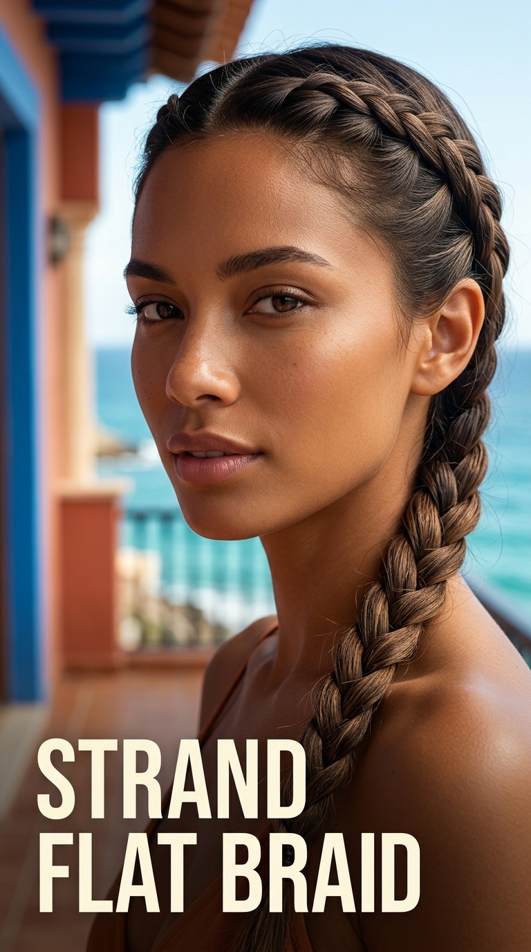 4-Strand Flat Braid