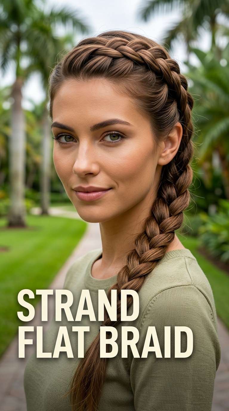 5-Strand Flat Braid