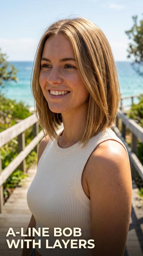 A-Line Bob with Layers