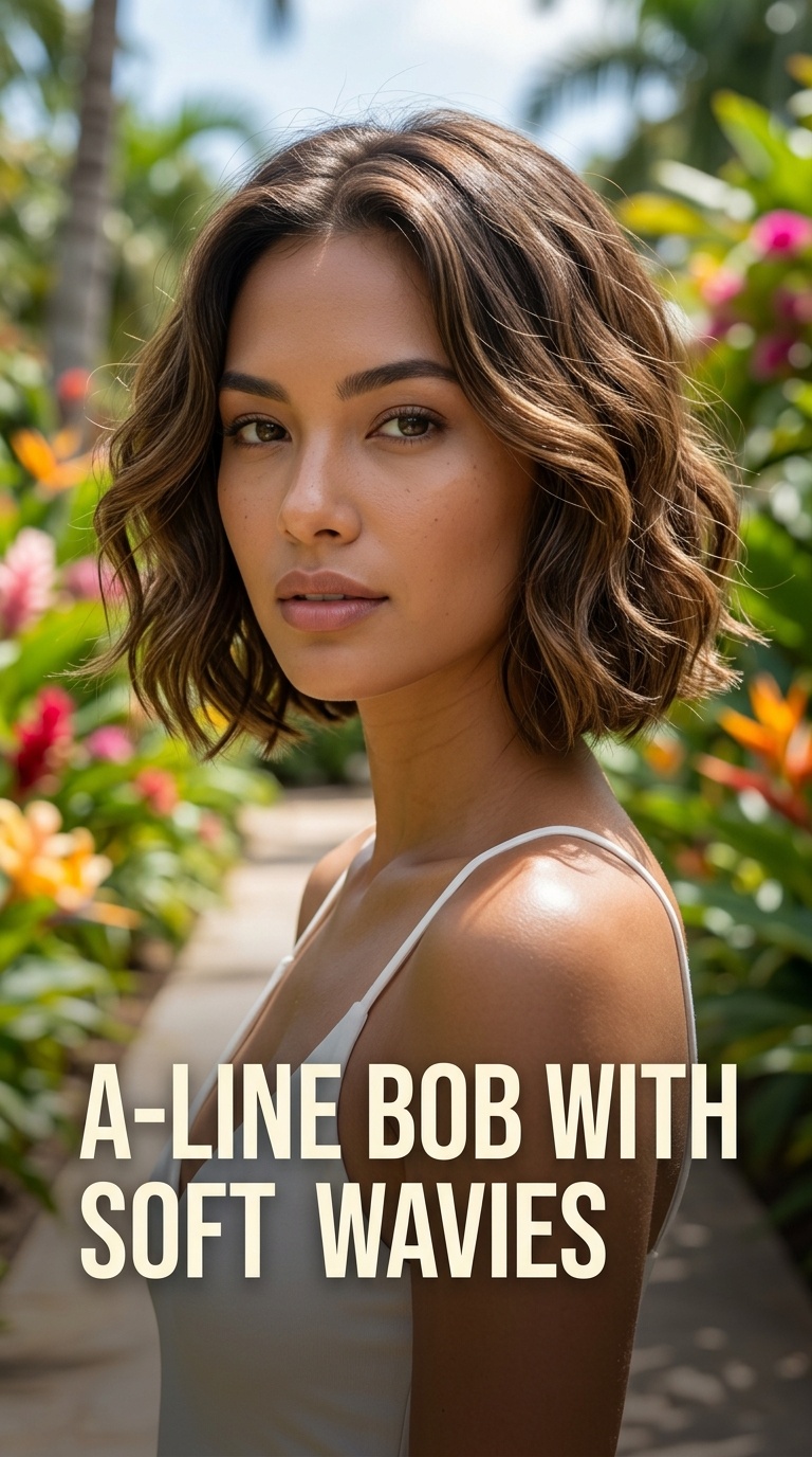 A-Line Bob with Soft Waves