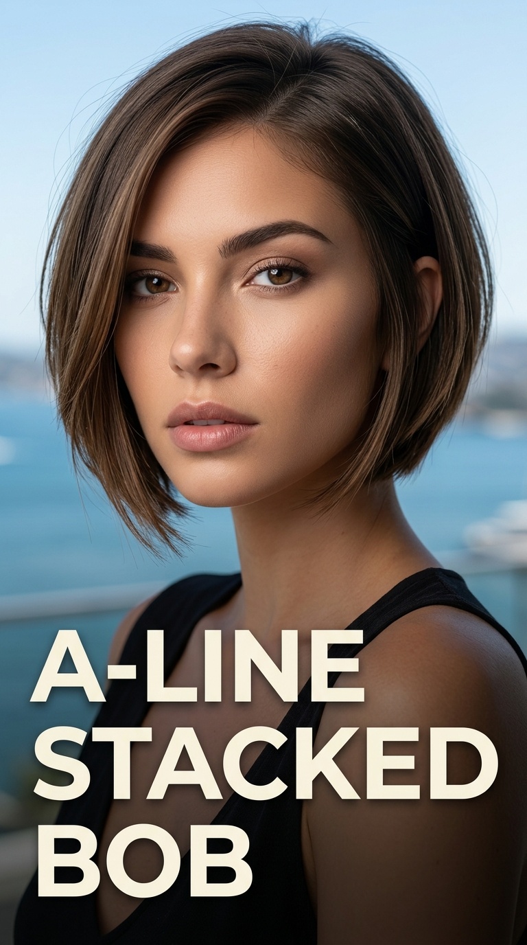 A-Line Stacked Bob