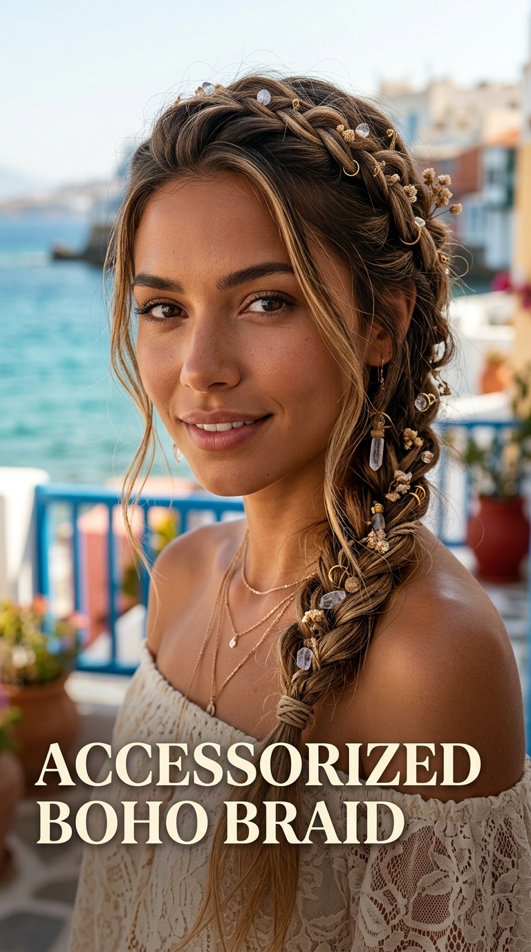 Accessorized Boho Braid