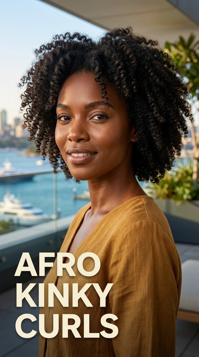Afro Kinky Curls