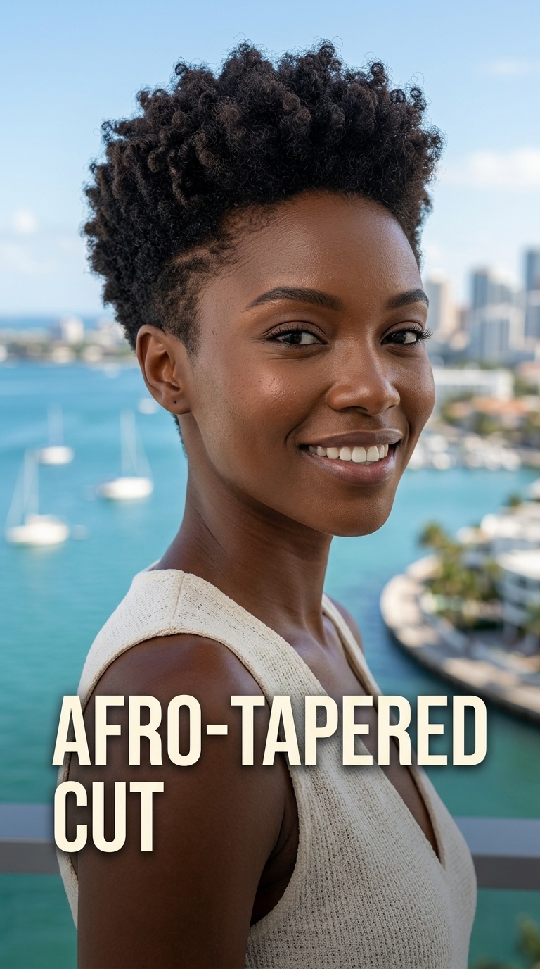 Afro-Tapered Cut