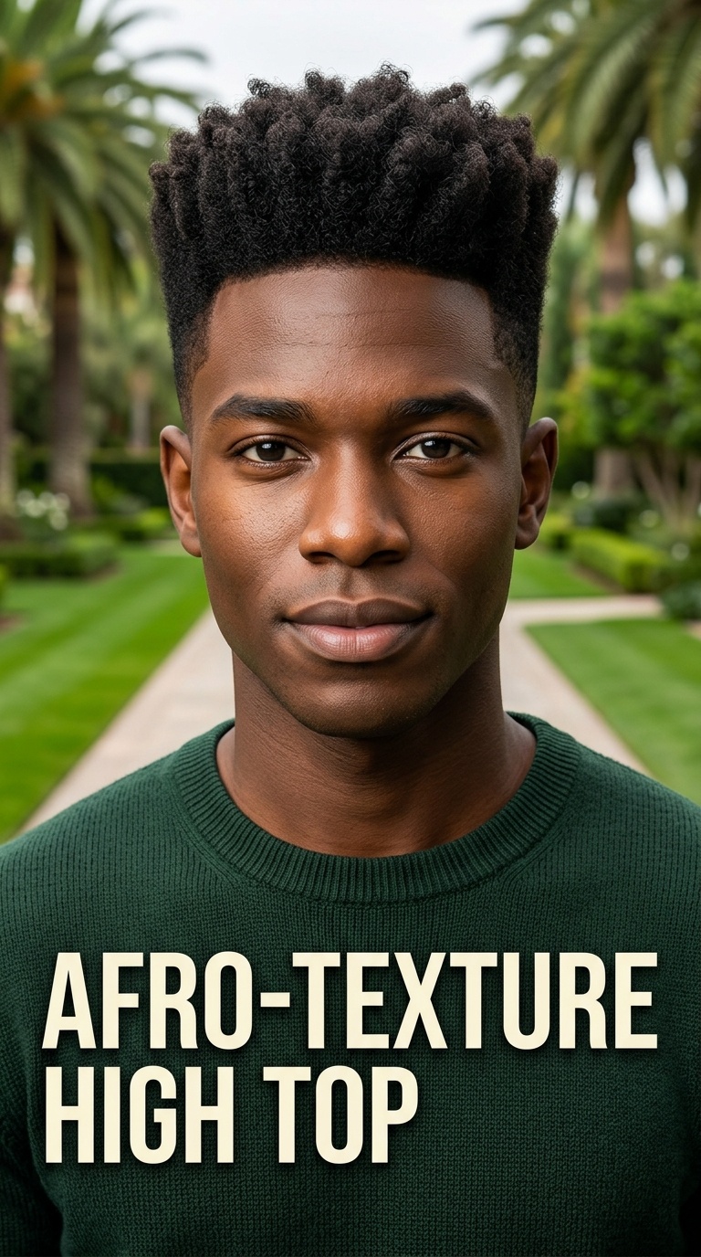 Afro-Texture High Top