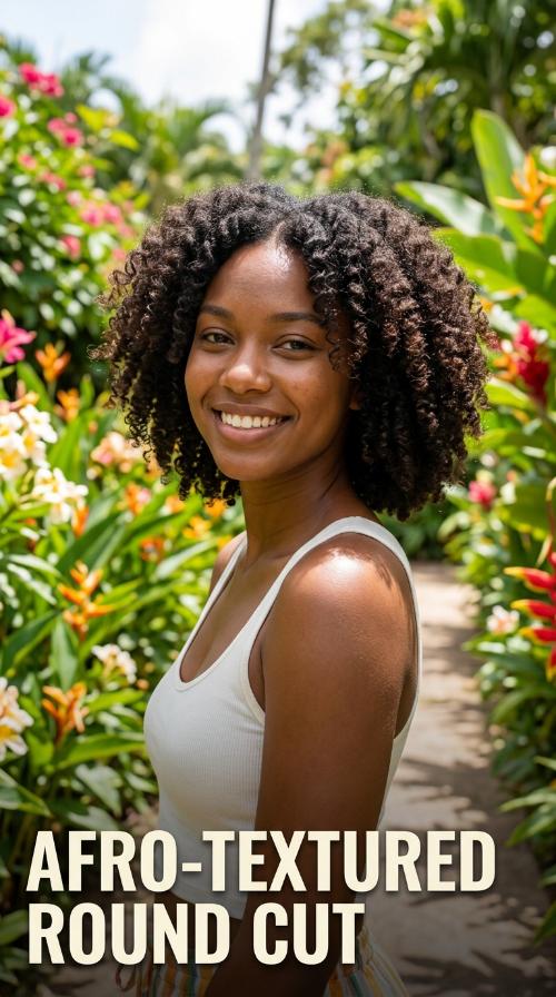 Afro-Textured Round Cut