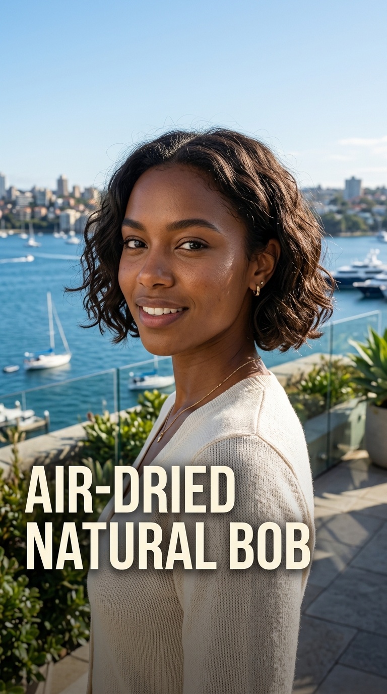 Air-Dried Natural Bob