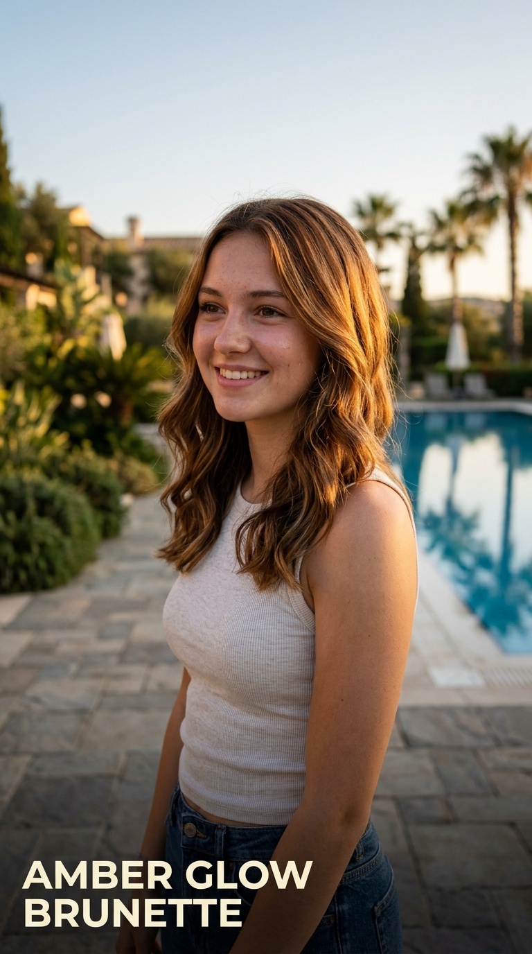 Amber Glow Brunette