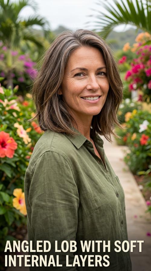 Angled Lob with Soft Internal Layers