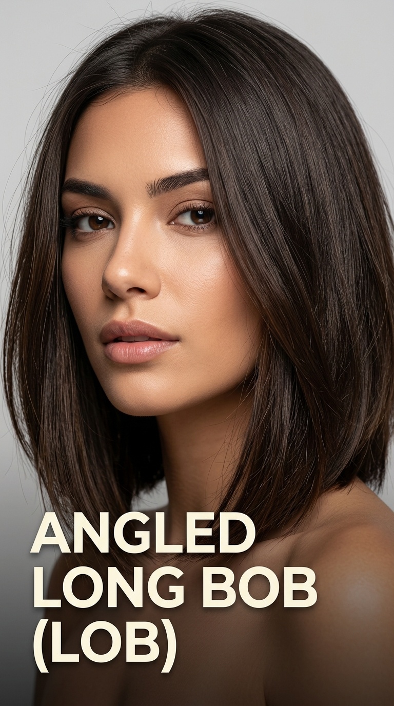 Angled Long Bob (Lob)